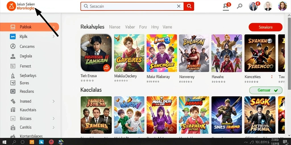 Tampilan awal permainan BIG777 yang menarik.
