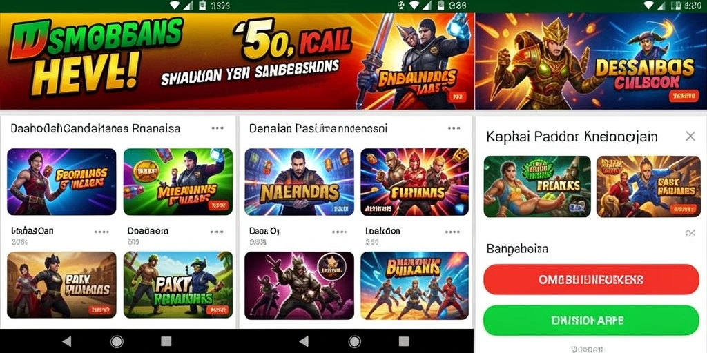 Antarmuka pengguna yang intuitif dan menarik.
