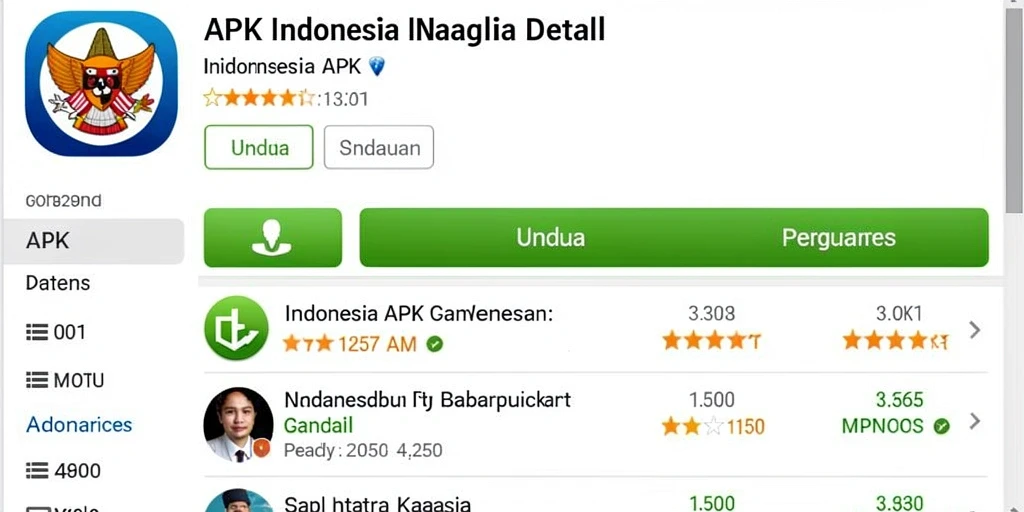 Tampilan antarmuka DEWANUSA yang intuitif.