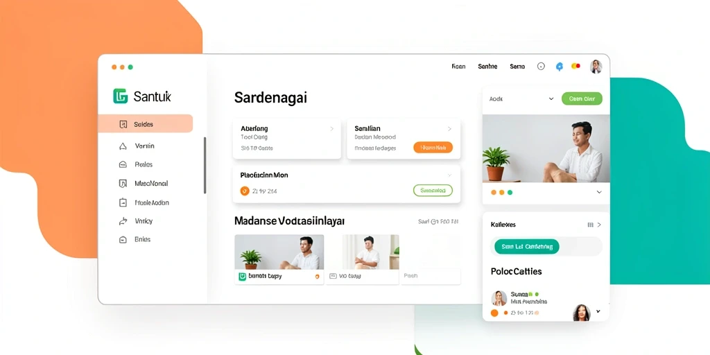 Tampilan antarmuka yang intuitif dan user-friendly.