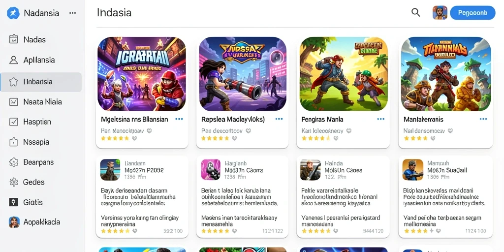 Tampilan antarmuka yang menarik dan intuitif.