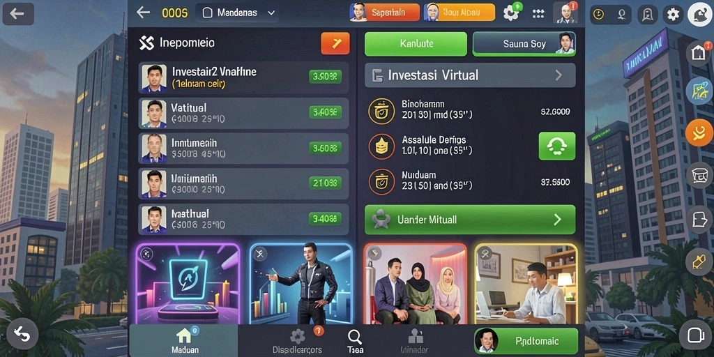 Screenshot menampilkan tampilan grafis yang menawan.