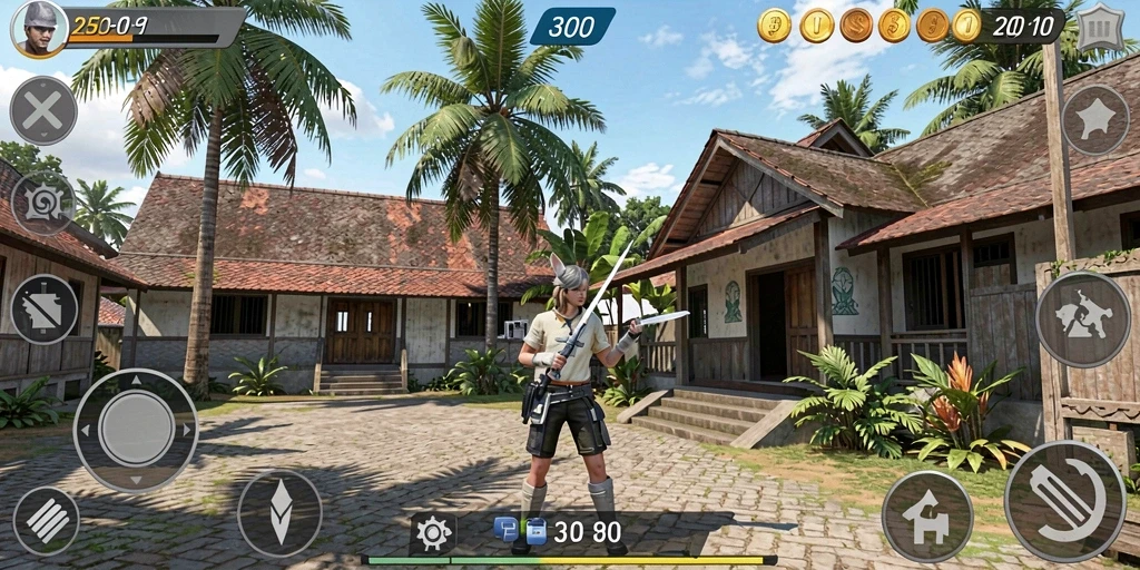 Tampilan antarmuka yang intuitif dan menarik.