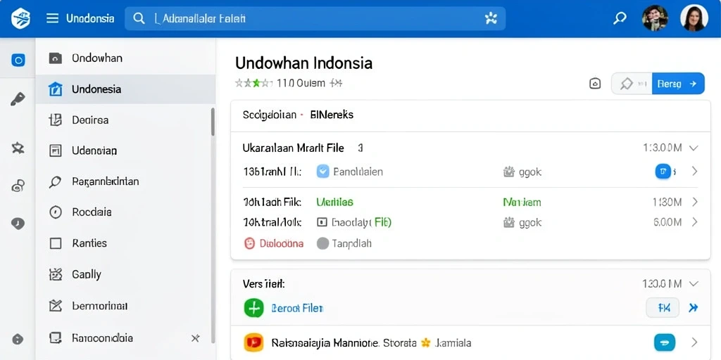 Tampilan utama yang menarik dan user-friendly.