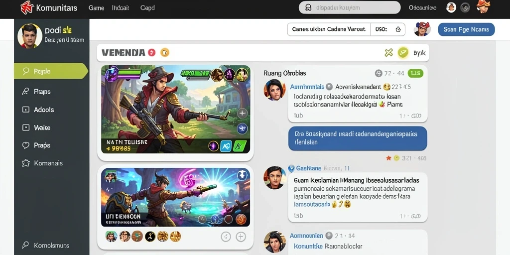 Tampilan antarmuka yang menarik dan user-friendly.