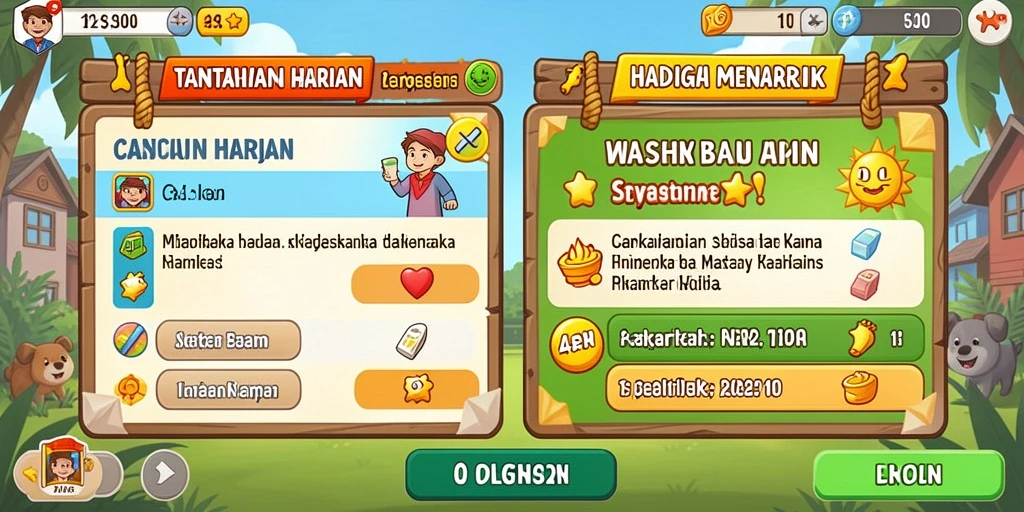 Tampilan antarmuka yang intuitif dan mudah dipahami.