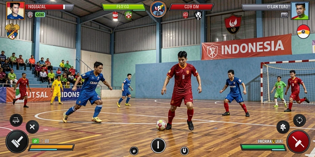 Tampilan antarmuka yang sederhana dan menarik.