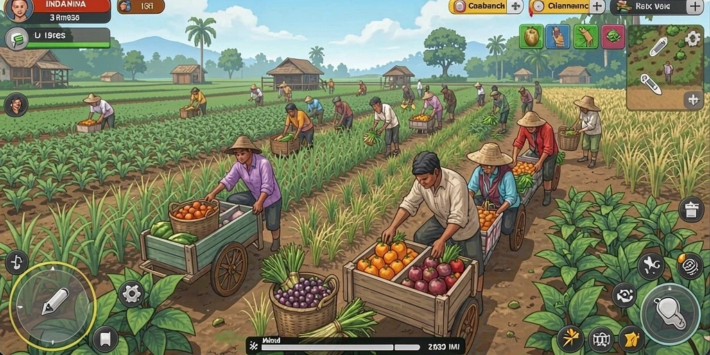 Tampilan antarmuka yang sederhana dan menarik.