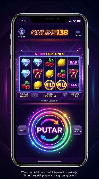 Galeri pratinjau visual online138 build APK resmi terbaru
